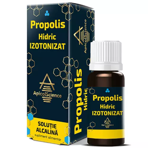 Propolis Hidric Izotonizat, Apicol Science